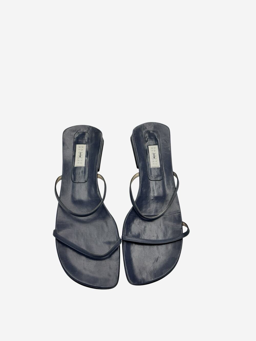 Periwinkle Barney’s new York COOP Vintage Y2K 2 Strap Sandals Size 39